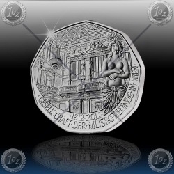 5 EVRO AVSTRIJA 2012 "Musikfreunde" SREBRO